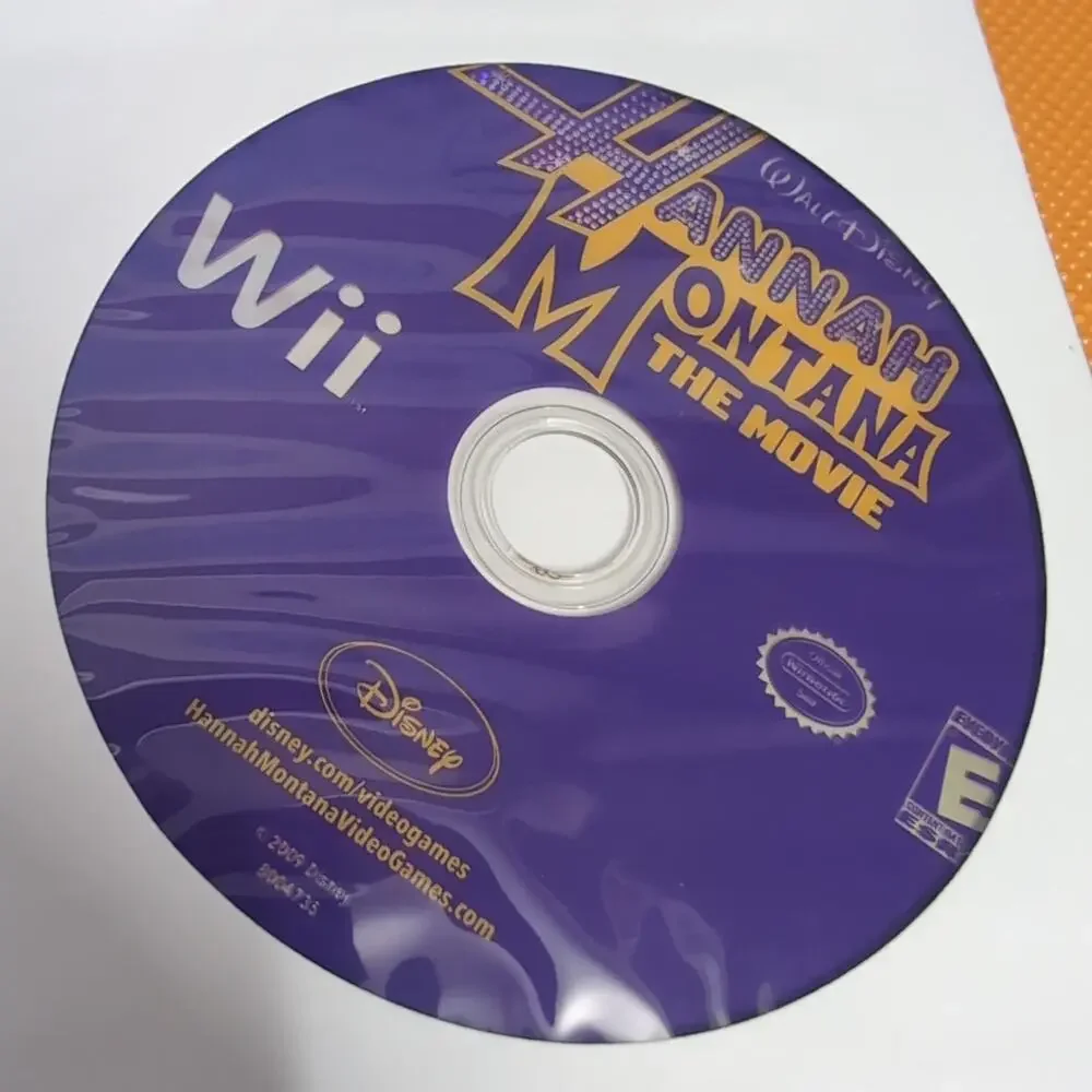 Nintendo Wii Games Lot Disney Hannah Montana Robinsons Nickelodeon ICarly Tested